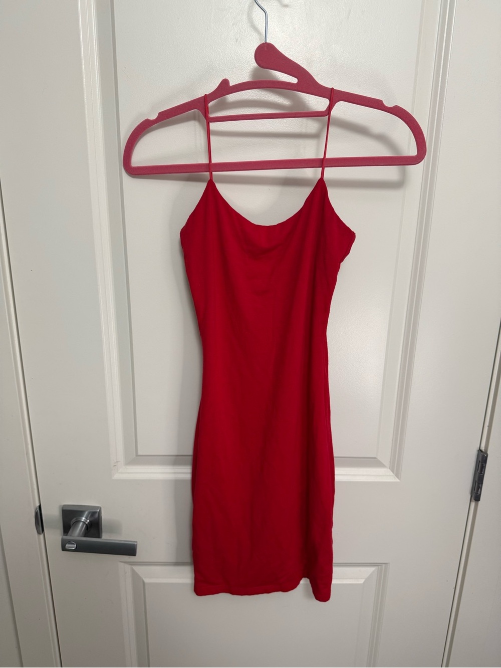 Wilfred Free Red Slip Mini Dress with Spaghetti Straps in size XXS